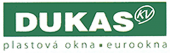 Truhlářství, výroba eurooken, dveří, parapetů, žaluzií Otovice - Dukas KV, s.r.o. - logo